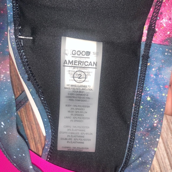 Good American galaxy print sports bra nwt - Picture 8 of 10